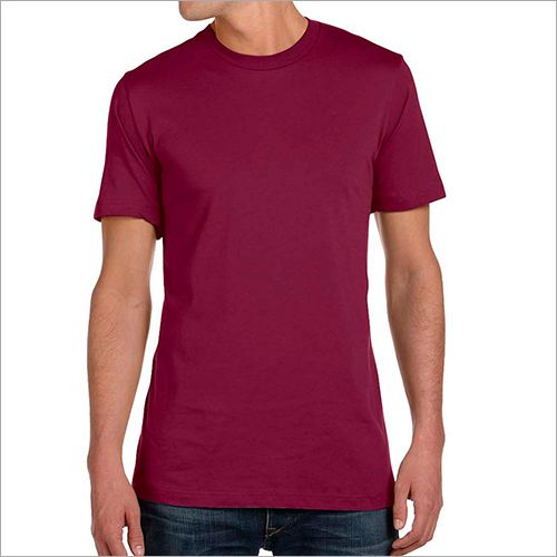 Round Neck Cotton T-Shirt